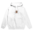 Yukiti.のピクセルアートかわいいいぬ Hoodie