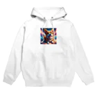 動物すきすきショップのかわいいコーギーのイラストグッズ Hoodie