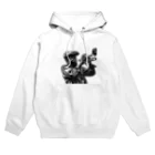 MistyStarkの黒人のトランぺッター Hoodie