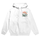 RetrowaveFlowerのRetrowaveFlower-クンシラン- Hoodie