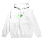 きんぎょのハンガーにかかった緑スライム Hoodie