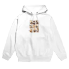 AQUAMETAVERSEのフクロウを着た犬　なでしこ1478 Hoodie