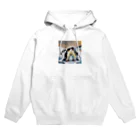 akipen76の恋の相手に必死に求愛しているペンギン Hoodie