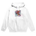 dora-6の空を飛ぶ虎 Hoodie