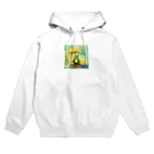 Oimo_shanの雨だねぇ、カエルさん Hoodie