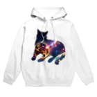 猫との風景の宇宙と猫003 Hoodie