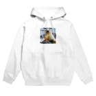 アザラシちゃんのアイスティーを飲むアザラシ Hoodie