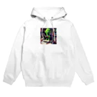 エイリアンストアの勉強する宇宙人 Hoodie