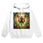 かるるんショップの妖精の魔法　ステンドグラス風 Hoodie