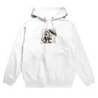 ONE POINTの左右非対称くん Hoodie