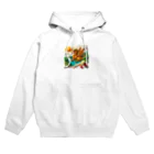 ハピShopのフライドラゴン Hoodie