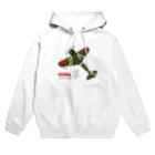 NYAO_AVIATIONの一式戦 隼（加藤隼戦闘隊 隊長機）グッズ Hoodie