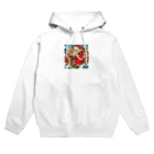 momonekokoの和風サンタクロース Hoodie