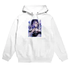 AQUAMETAVERSEの花菖蒲の優美な香り　BLUE PLUM  691 Hoodie