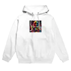 Happy Human のロック髑髏 Hoodie