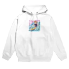 hibiking06の赤ちゃん　サーフィン Hoodie