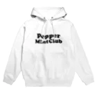 mer_ppmのpeppermint club logo Hoodie