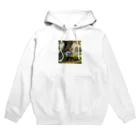 カズシの森のうさぎ Hoodie