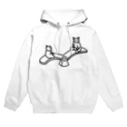 eugorameniwaの猫のシーソー Hoodie