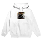 fumi_sportsの絵画人、ゴリラ Hoodie