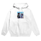 ウエディング♡カップルグッズのPIXAR風カップル Hoodie