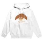 ほかほかデザインキッチンのパンピーポー（クロワッサン） Hoodie