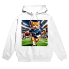 NekoAshiNoBathtubのアメリカンフットボールネコ Hoodie