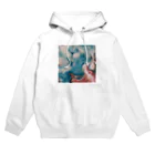 R-mayの鮮やかなマーブル Hoodie