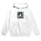 EMAKIの和紋様 x 猫　鯉と桜と波 Hoodie