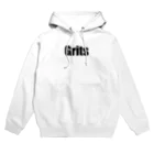 GritsのGrits （宇宙）バックプリント パーカー