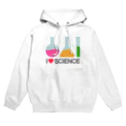 お絵かき屋さんの実験器具（I LOVE SCIENCE） Hoodie