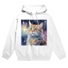 星降る夜にの宇宙猫 Hoodie