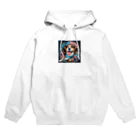 a.t.storeのアメリカンな犬 Hoodie