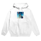 Pixel Art Goodsの自由の女神像（pixel art） Hoodie