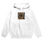 日常のおとももちのスーツ姿でトラさん出社？ Hoodie