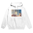 Fred HorstmanのBeautiful sun shining through the beautiful clouds 美しい雲の間から輝く美しい太陽 Hoodie