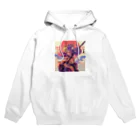 AQUAMETAVERSEの夕焼けに舞う、仮面の戦姫 Marsa 106 Hoodie