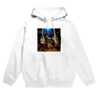 AQUAMETAVERSEのハリネズミバンド　なでしこ1478 Hoodie