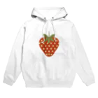 シンプル 組み合わせ用 ファッションのシンプル いちご Hoodie