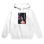 adultistのサイバーセクシーヒップガール Hoodie