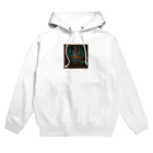 ganeshaのケルトの結び目工芸ステンドグラス Hoodie