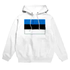 お絵かき屋さんのエストニアの国旗 Hoodie