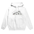 Sachie1997の暑いうし。(前面プリント) Hoodie