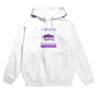 ねこにんじゃショップの紫の世界 Hoodie