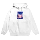 AQUAMETAVERSEのムーンアート Hoodie