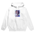 AQUAMETAVERSEのブルーの宝石を身につけて　ラフルール　1859 Hoodie