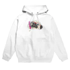 パグとミニブタの母のパグ携帯 Hoodie