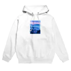 AQUAMETAVERSEの雲海とホテル街の灯　ラフルール　1859 Hoodie