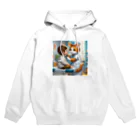 yanagi_mochiの人間の子供を検診する猫ナース Hoodie