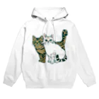 喫茶こぐまやの仲良し2匹 Hoodie